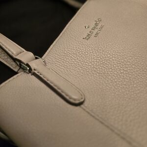 kate spade Cream Leather Bag